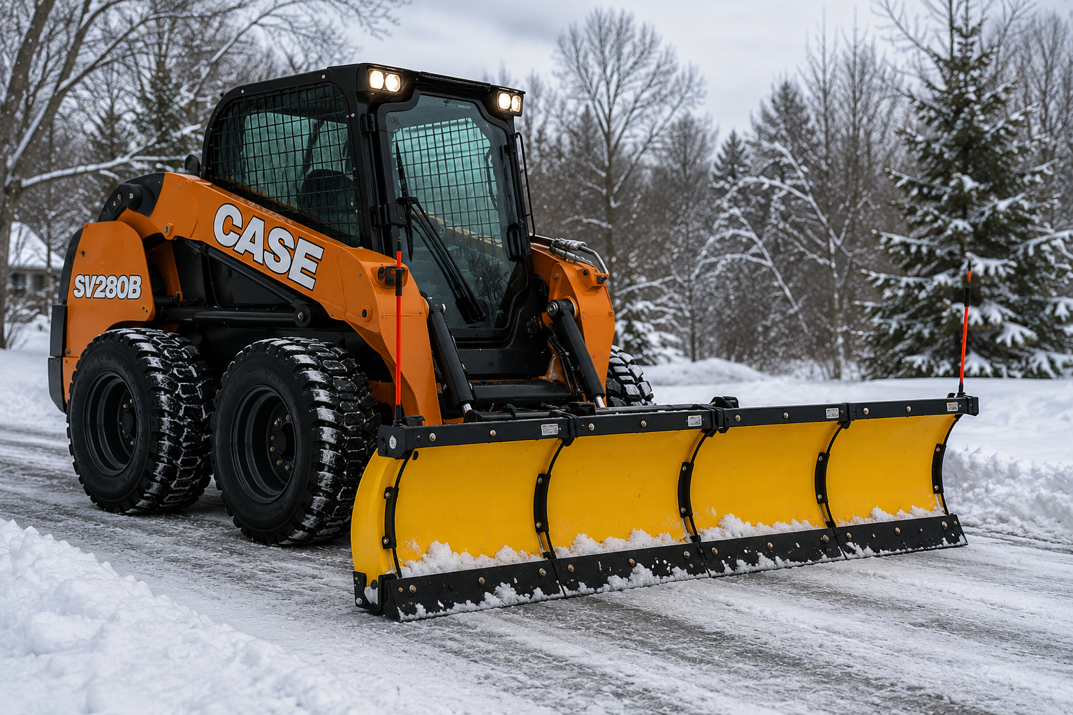 Snow removal services