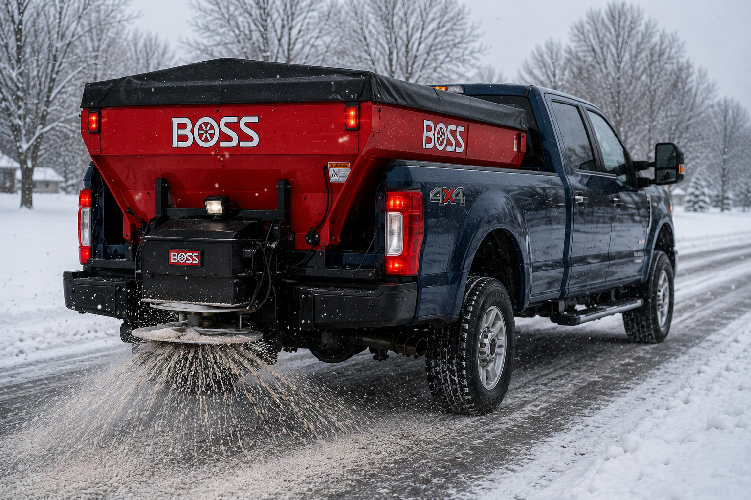 Commercial snow removal