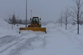 Commercial snow removal services